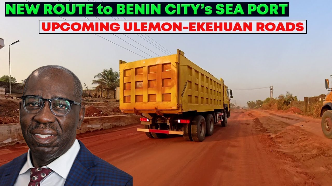 Progress on ULEMON to EKEHUAN ROAD | Airport Road, Benin City | Gov Obaseki Initiative
