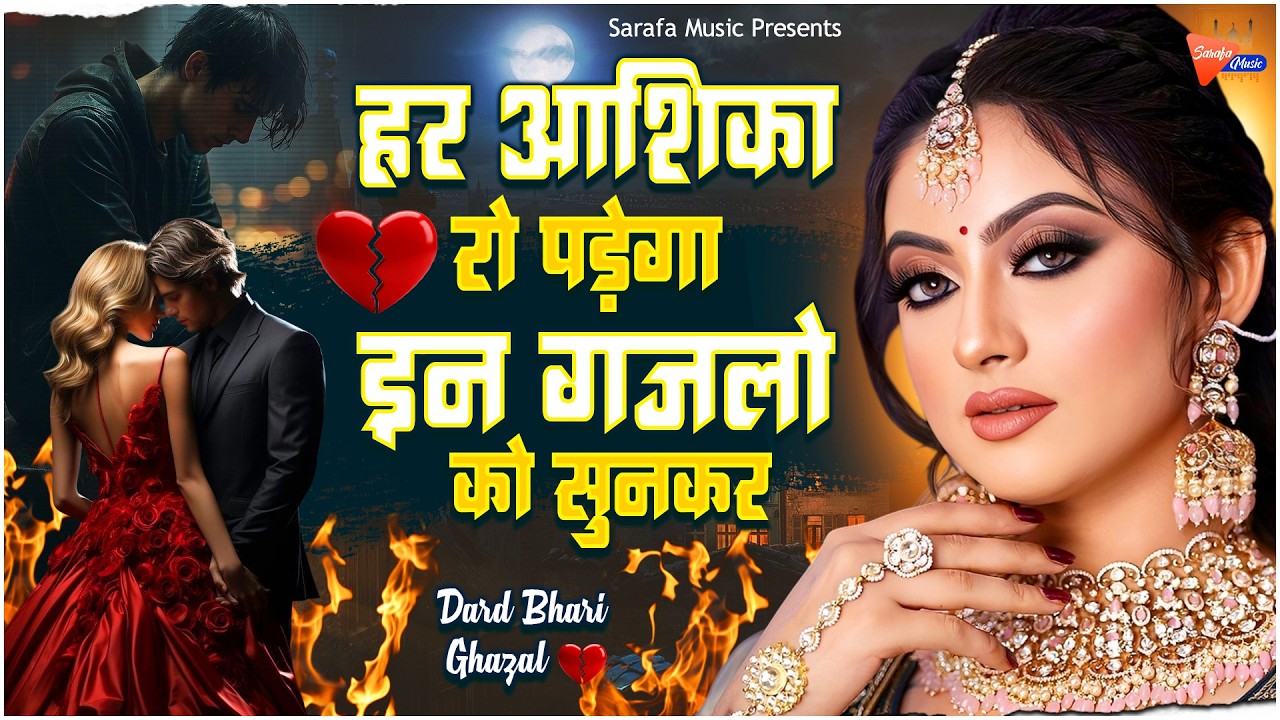 हर आशिक़ रो पड़ेगा इन ग़ज़लों को सुनकर | NonStop Ghazals | Latest Hit Ghazals | Hindi Sad Songs |#ghazal
