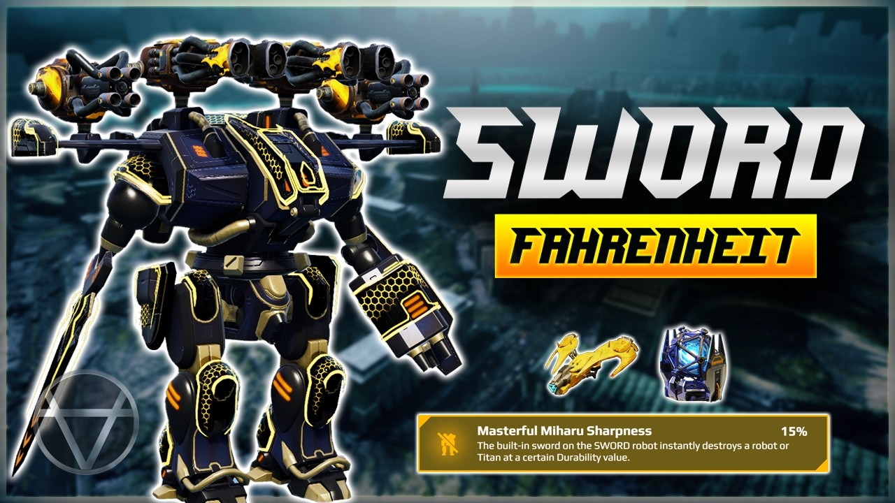 Ultimate Sword Unit is on FIRE (ft. Kestrel) | War Robots Gameplay