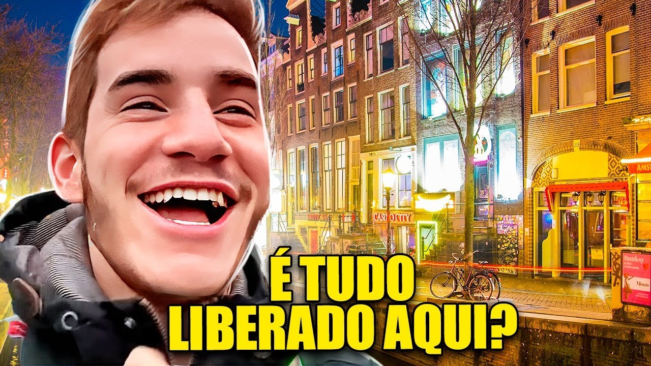 FIQUEI LOUCO EM AMSTERDAM??? (tomara que sim) | Amsterdam, Holanda