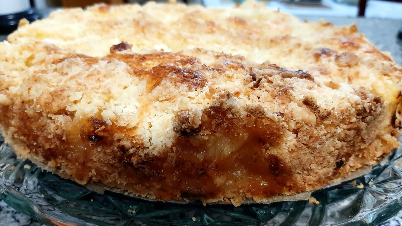 Ананасовый пирог, ананасовая крошка, ананасовый штрейзель! Простой и вкусный рецепт.