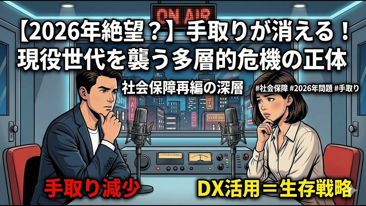 【2026年絶望】手取りが消える？「子ども家庭支援金」の罠と現役世代を襲う多層的危機の正体