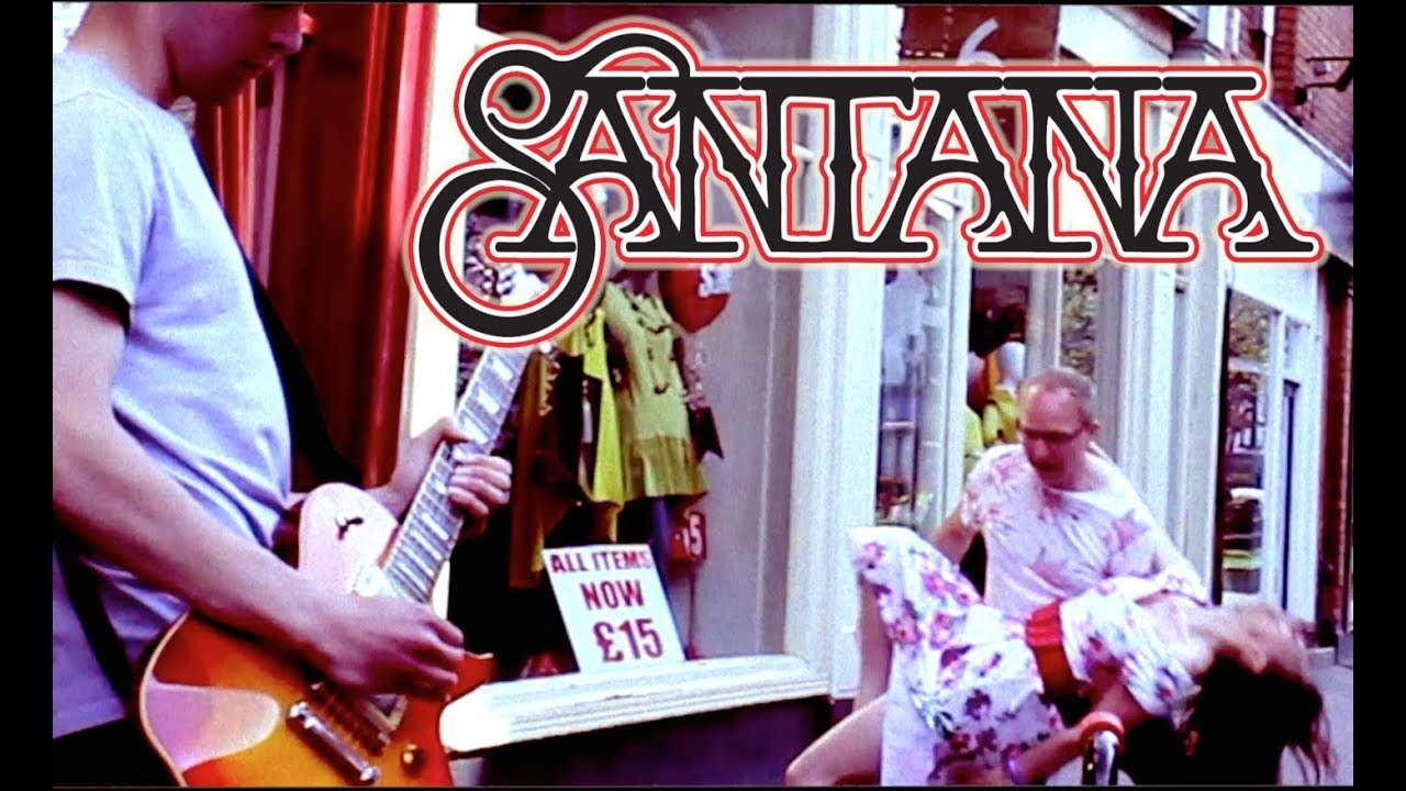 SANTANA LIVE ELECTRIC GUITAR Cover - SMOOTH - James Bell (WITH LATIN DANCERS!!!)