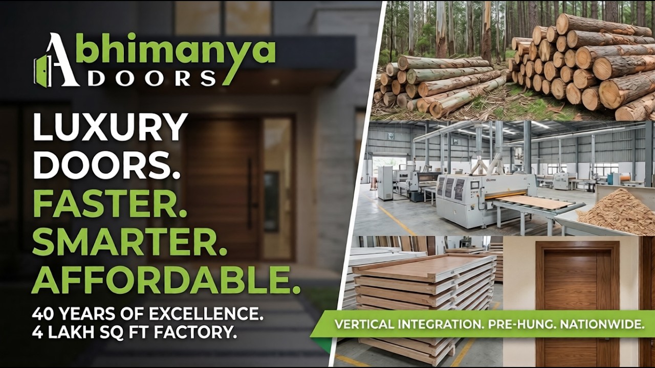 Affordable Luxury Doors with Industrial-Scale Precision and 40 Years of Engineering Excellence