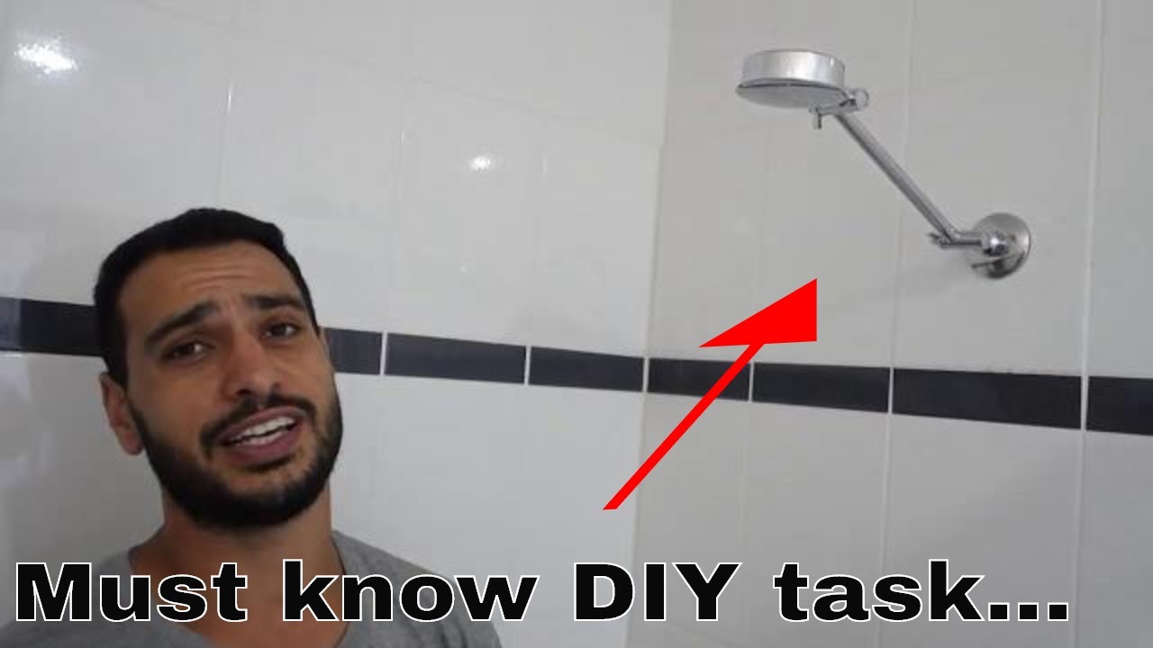 How to install a shower head - DIY tutorial