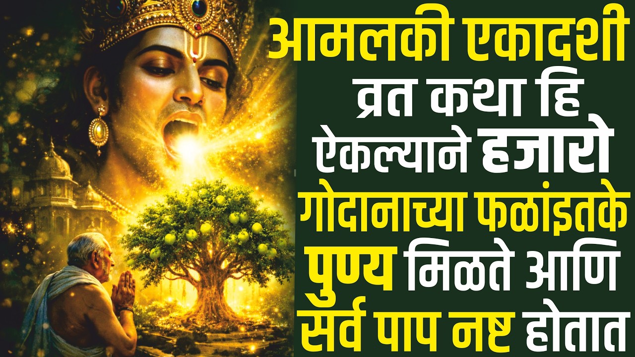 Amalaki Ekadashi: आमलकी एकादशीची व्रत कथा व महत्व ! भगवान विष्णूच्या कृपेने अक्षय पुण्य प्राप्ती होत