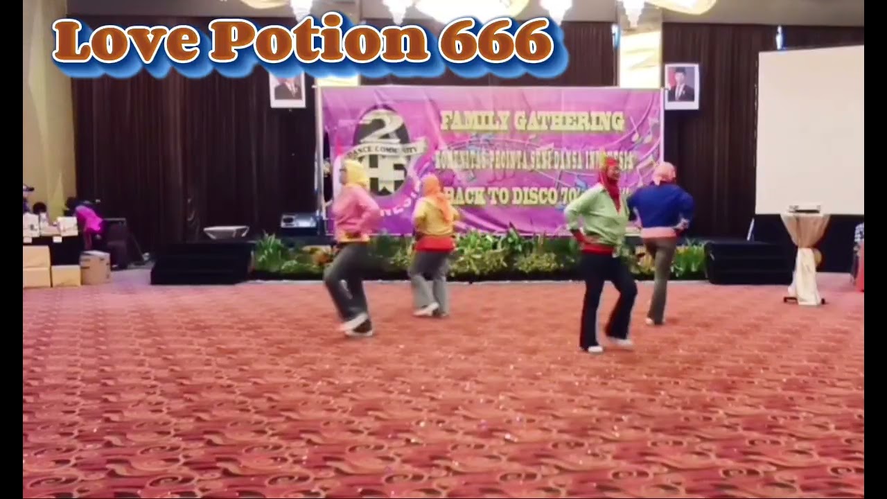 LoVE POTION 666 #LINEDANCE #SnLD TERATAI JATISARI #Choreo : ROB FOWLER (ES)