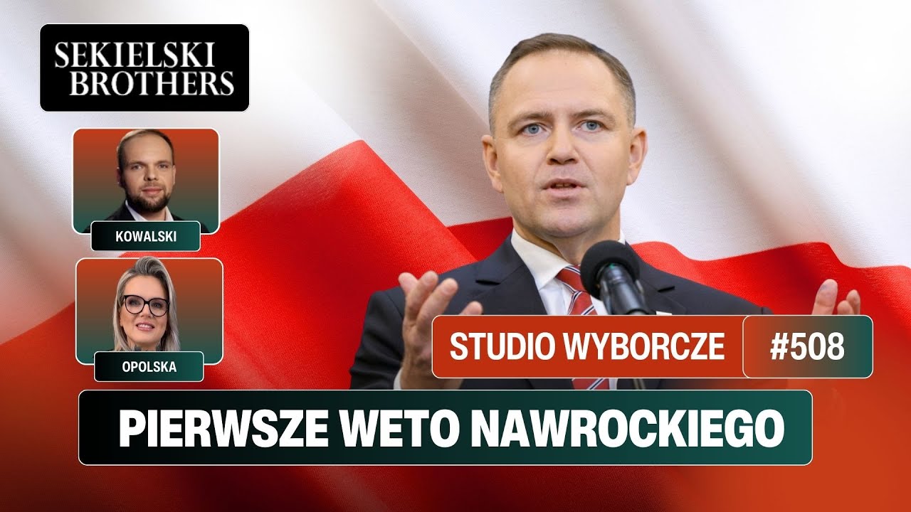 Karol Nawrocki wetuje ustawę wiatrakową. KO rośnie w sondażach / Roch Kowalski, Karolina Opolska