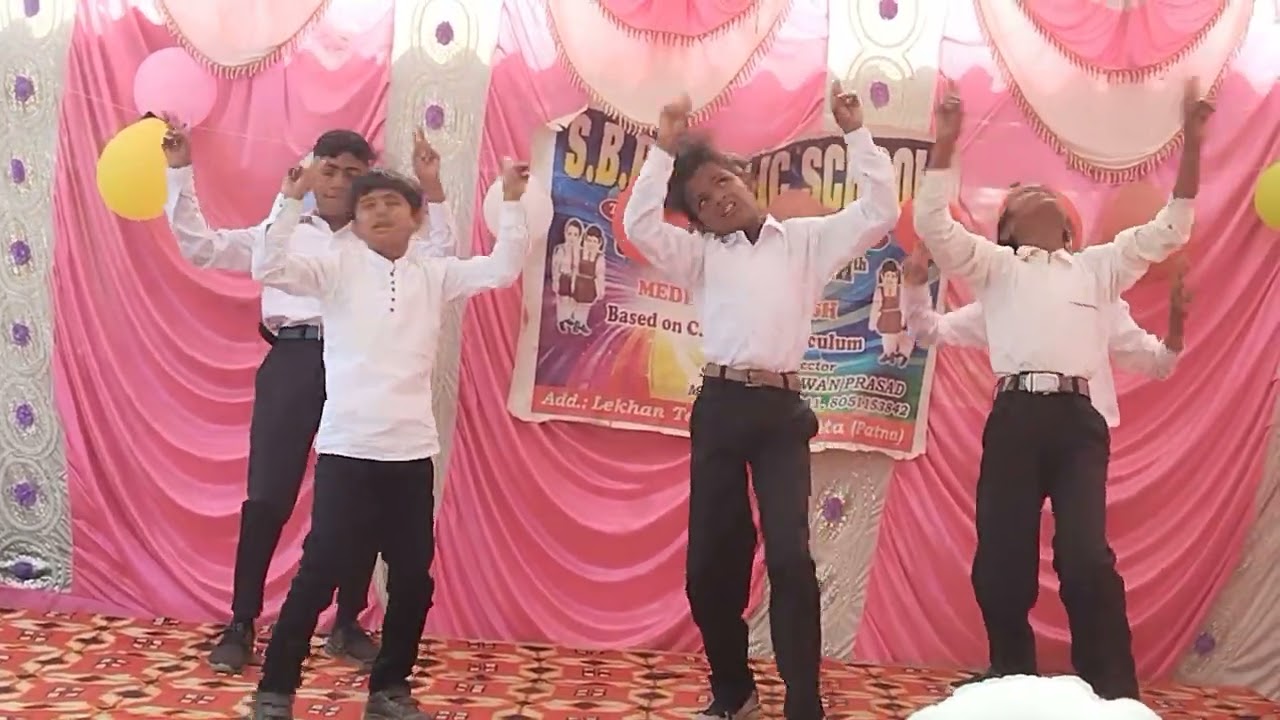 Boys group dance 