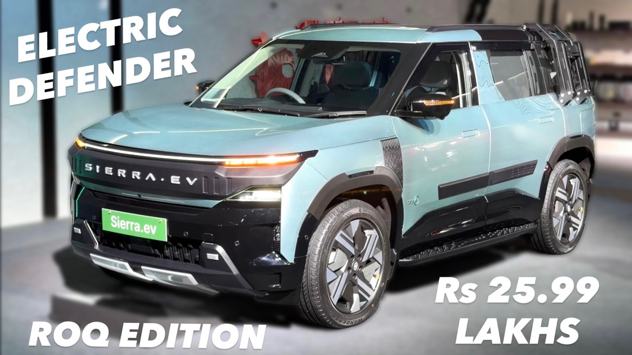 2026 NEW TATA SIERRA EV ROQ EDITION😍 Rs25.99 LAKHS ❤️ GENUINE TATA SIERRA EV ACCESSORIES | SIERRA EV