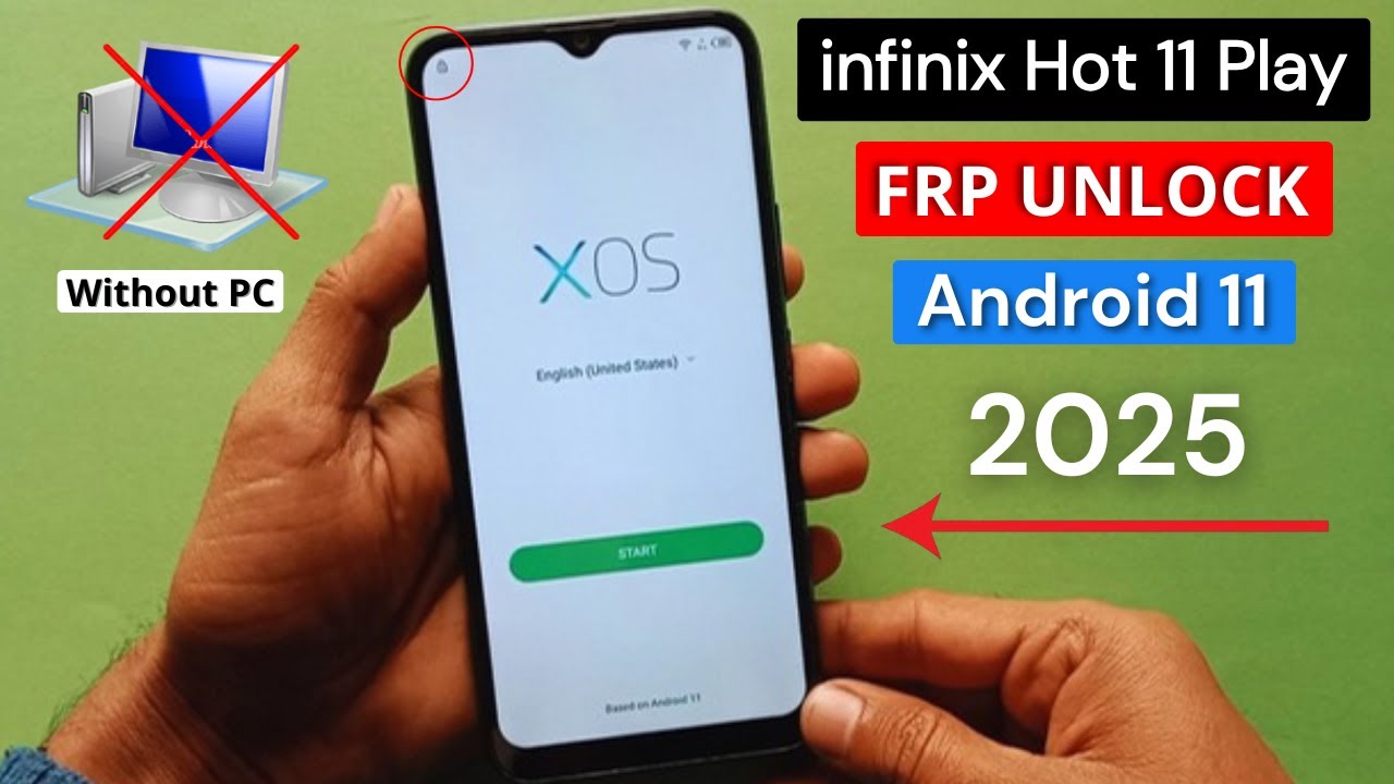 Infinix Hot 11 Play (X688B) FRP Bypass Android 11 | Apps Not Open | Google Account Remove Without PC
