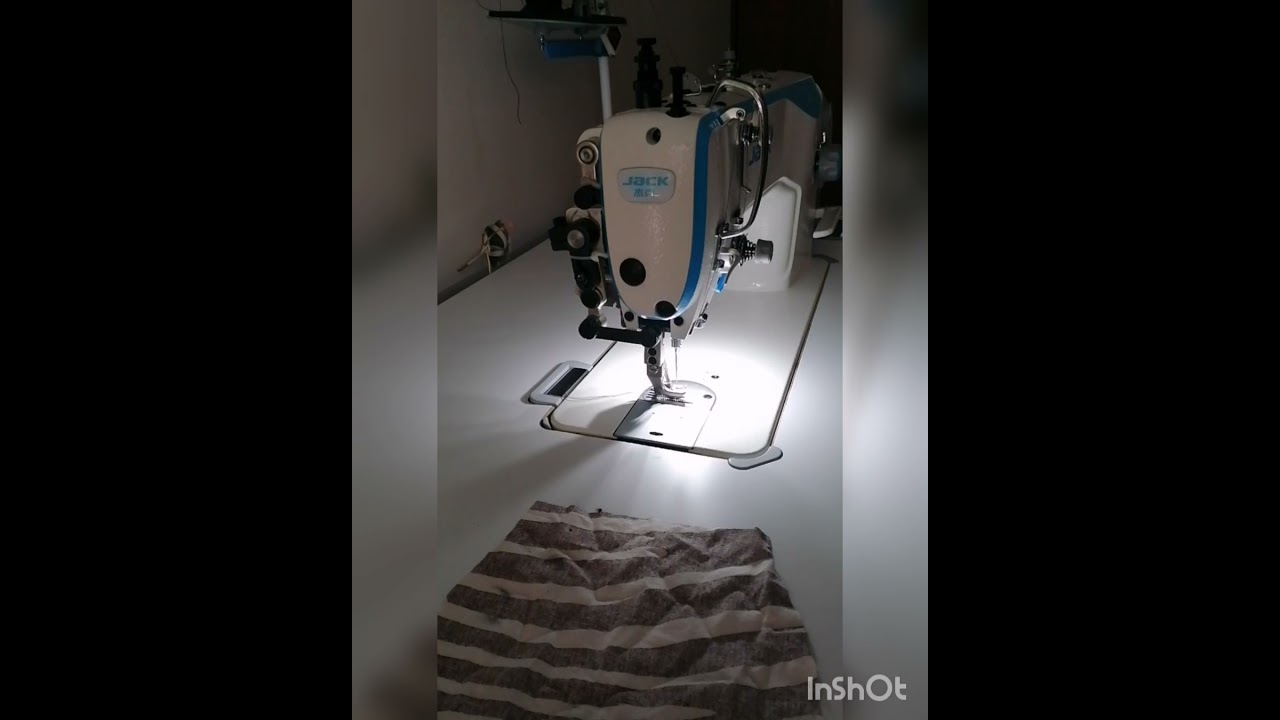 Jack H2 может легко шить и очень тонкие ткани.