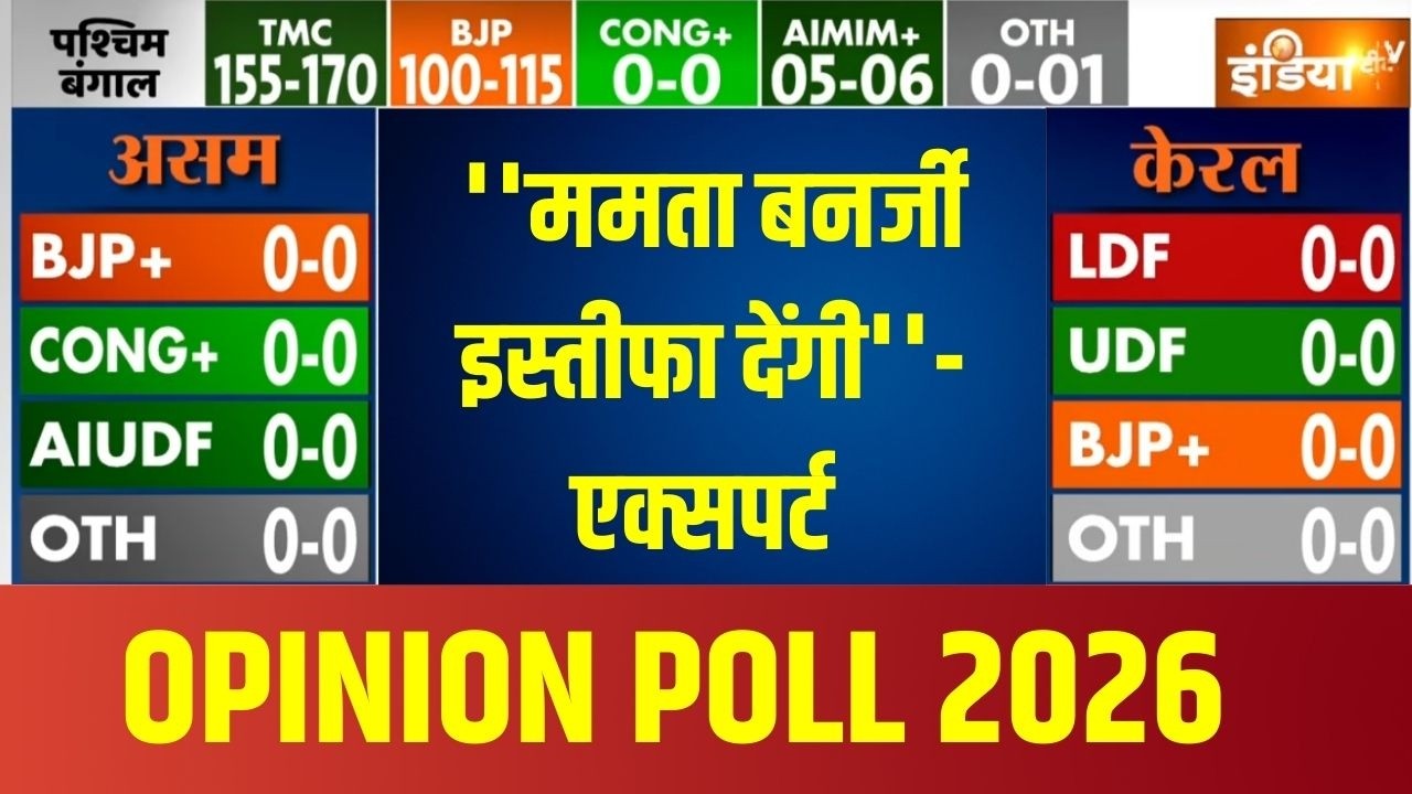 Bengal Opinion Poll : ''ममता बनर्जी इस्तीफा देंगी''- एक्सपर्ट | Mamata | PM Modi | Bengal | TMC