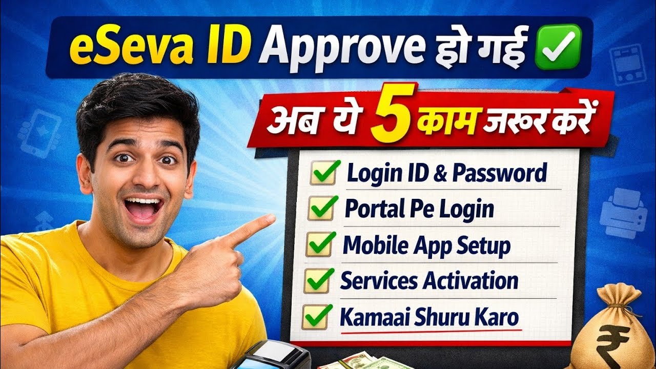 eSeva ID Approve Hone Ke Baad Kya Kare | Login, Service Activation, eSevaPay Portal Full Guide