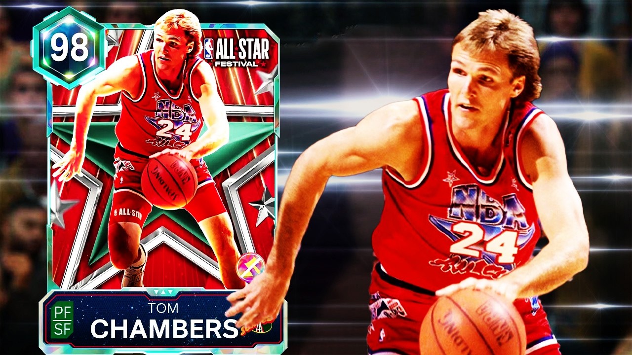 *FREE* GALAXY OPAL TOM CHAMBERS GAMEPLAY! AMAZING FREE SF IN NBA 2K26 MYTEAM!