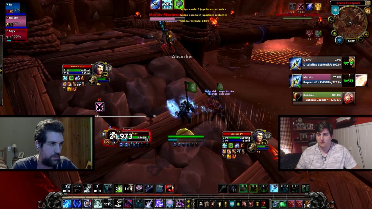 WoW Legion 7.2.5 - Arenas 110 PvP - 