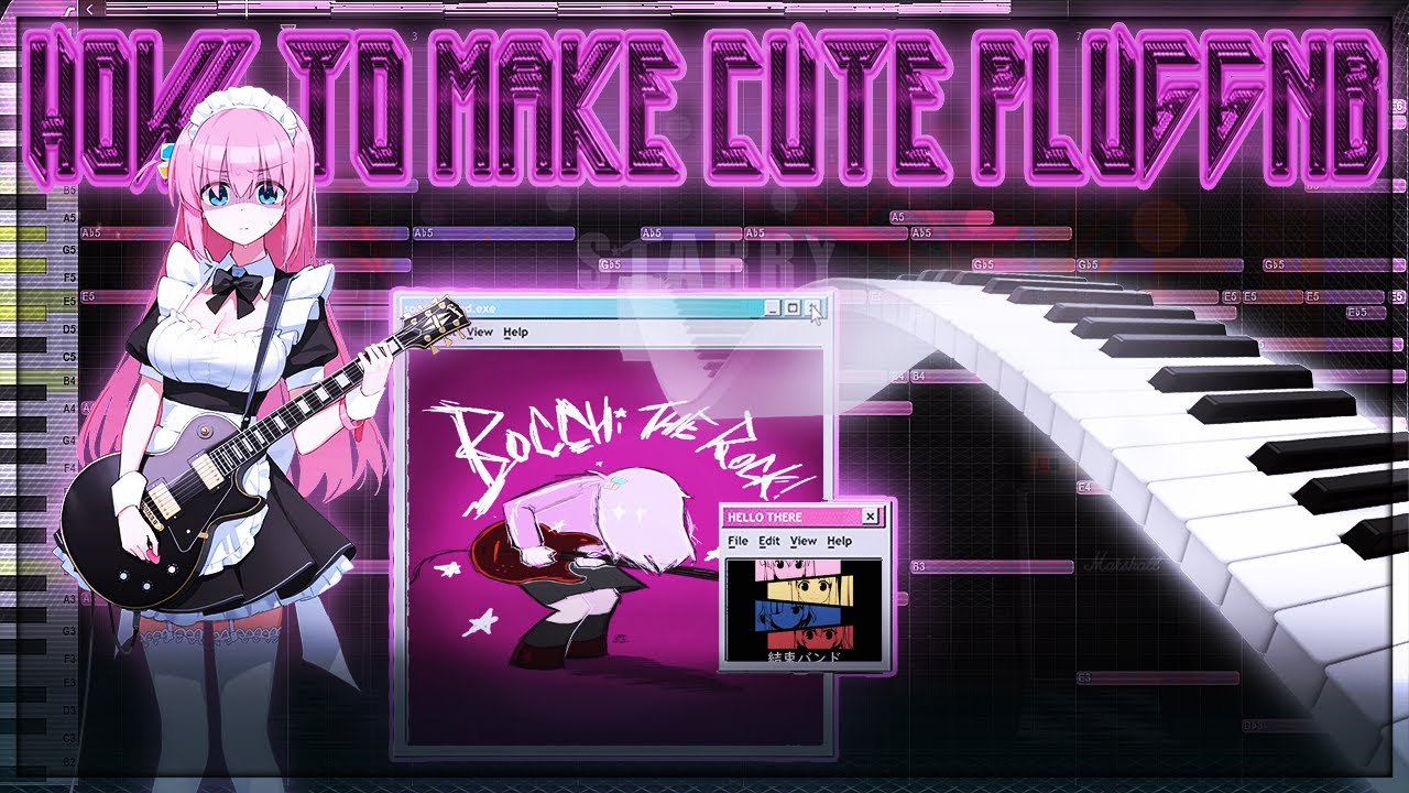 how to make cute pluggnb beats for lil shine w/ 