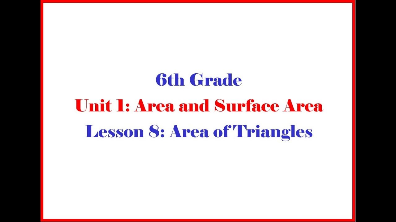 6 1 8 Grade 6 Unit 1 Lesson 8 - Open Up Resources