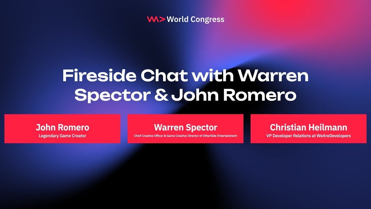 Fireside Chat with Warren Spector & John Romero
