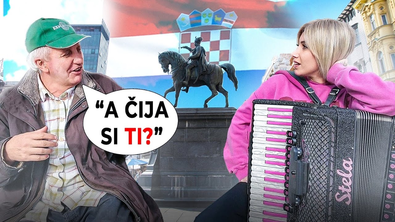 Sviram Harmoniku usred Zagreba 😱 Nisu mogli vjerovati!