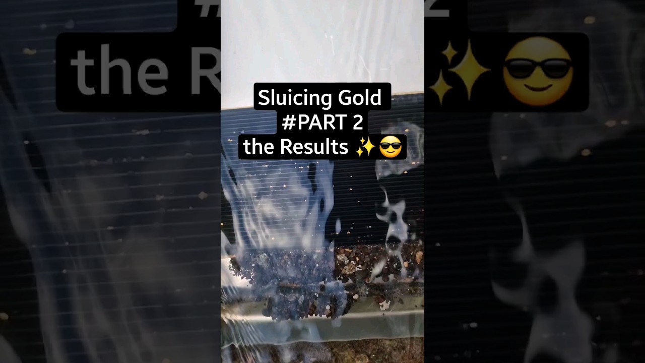 Sluicing Gold 