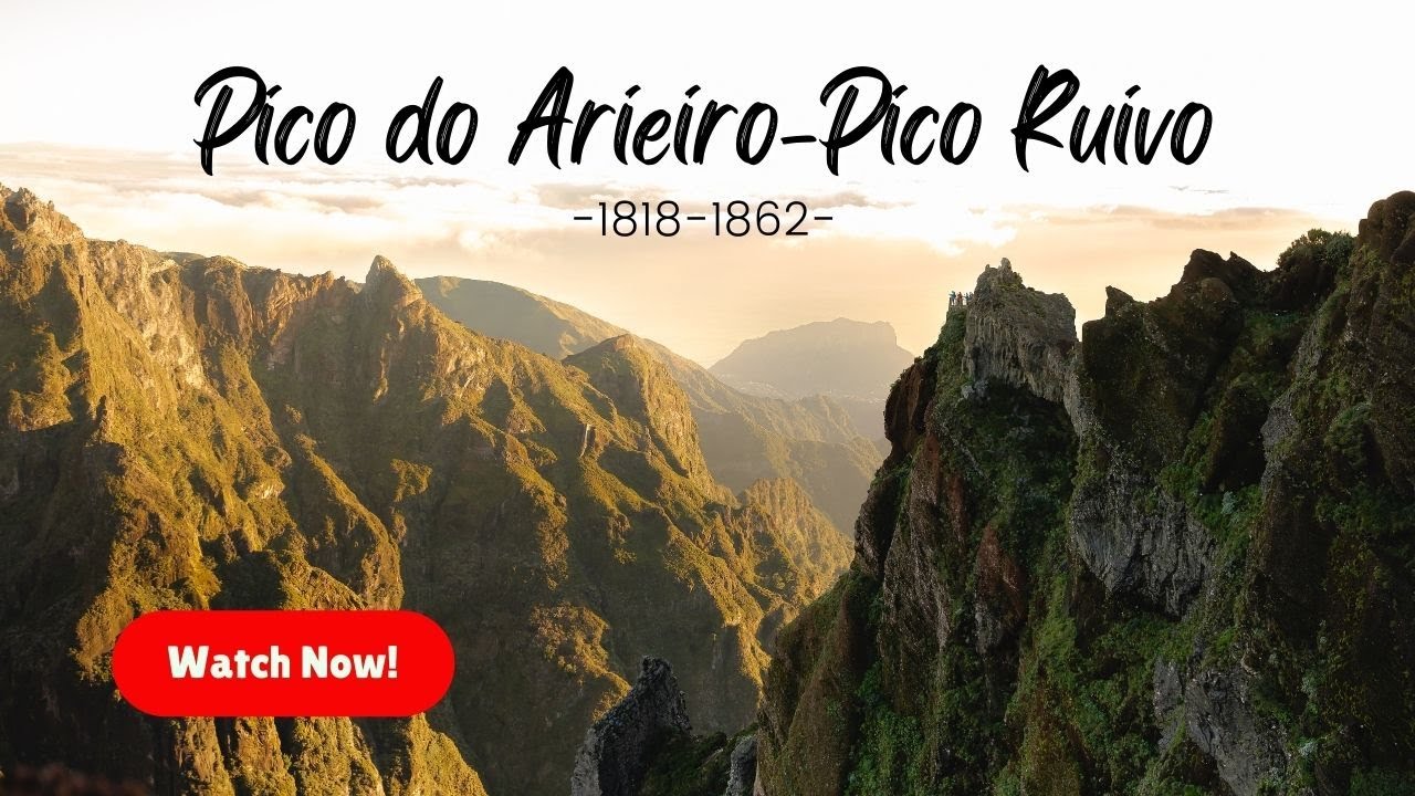 PR1 Pico do Arieiro - Pico Ruivo Sunset (Cinematic 4K) Madera po Polsku