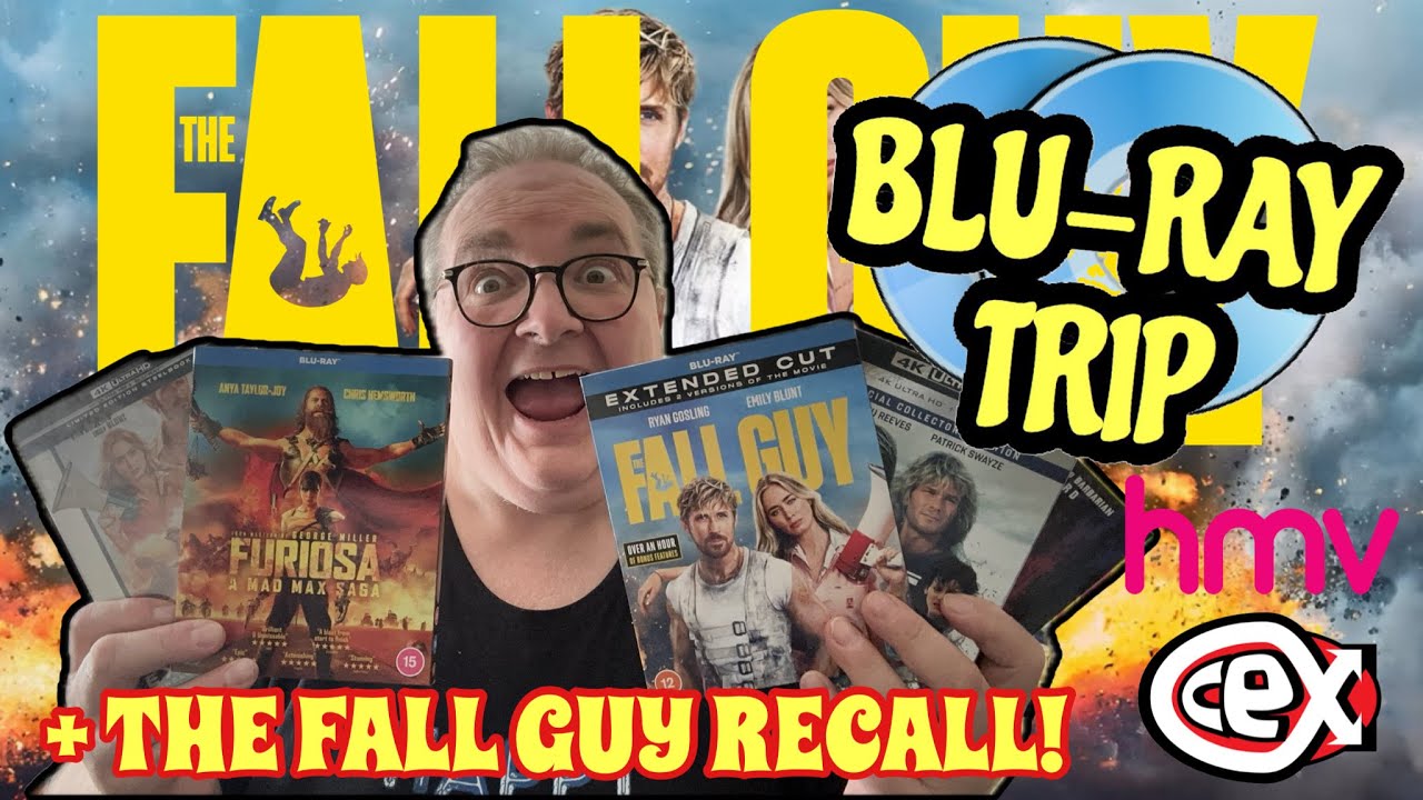 A FALL GUY Blu-ray Hunting Trip with added FURIOSA | plus a Giveaway