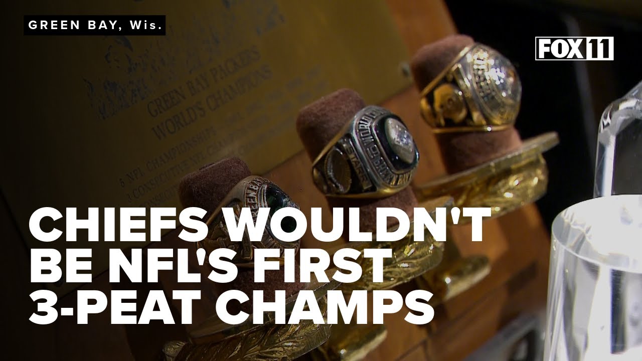 Packers are first NFL team to 3-peat, and they've done it twice