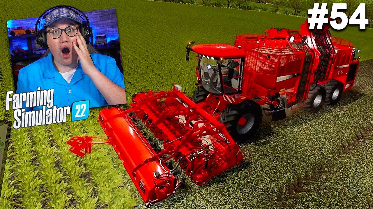 SUIKERBIETEN-MACHINE VAN &euro;500.000 !!! // Farming Simulator 22 #54 (Nederlands)