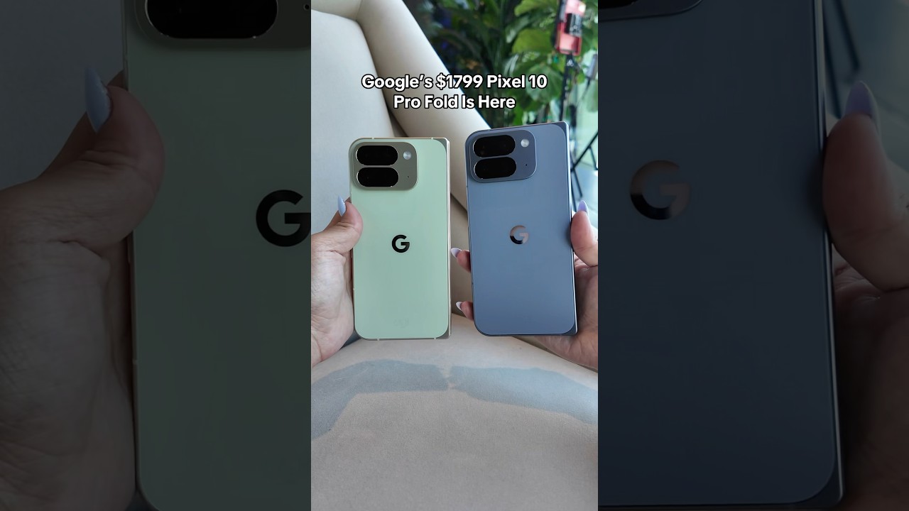 Google&rsquo;s $1,799 Pixel 10 Pro Fold Is Here
