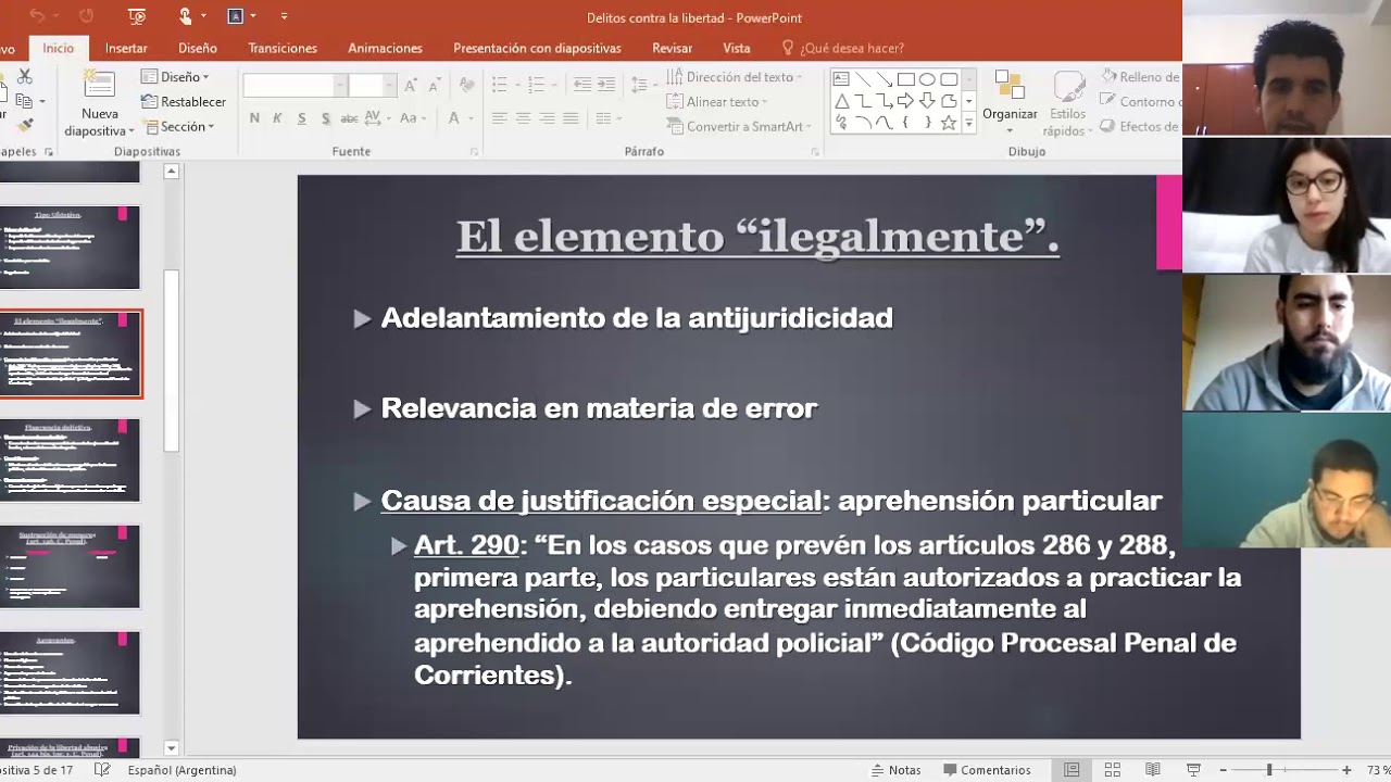 Delitos contra la libertad - Parte 1