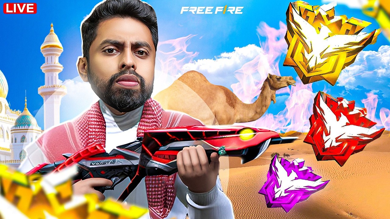 Free Fire Gold to Grandmaster Live Rank Push #freefire   #shorts  #short  #shortsfeed