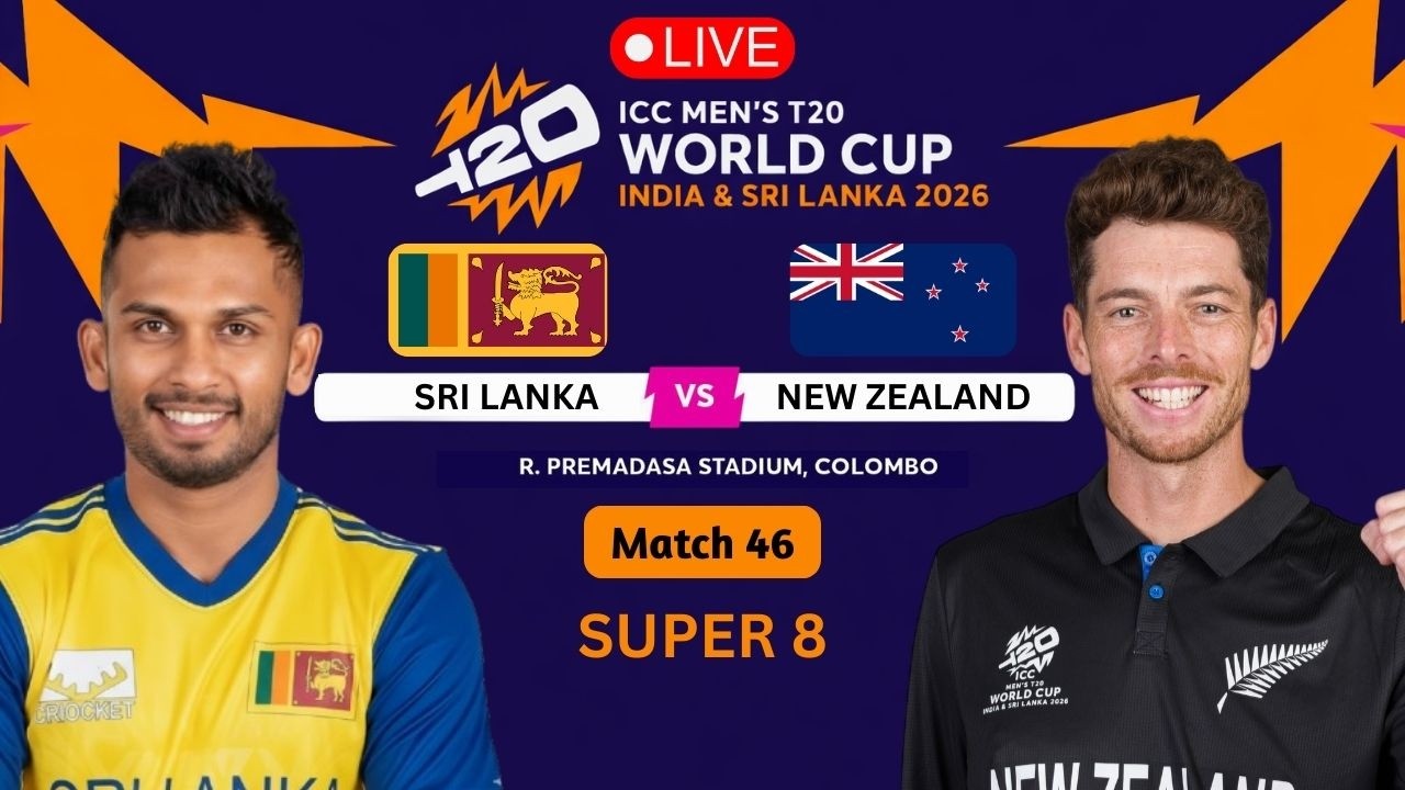 🔴  LIVE | Sri Lanka vs New Zealand | Super 8 | ICC T20 World Cup 2026 || Cricket 26 #slcricket  #icc