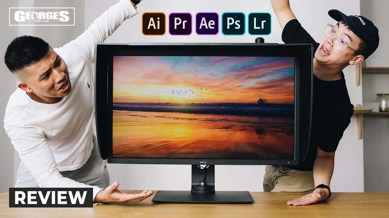 BEST Monitor for CREATIVES?! | BenQ SW321C 4K 32