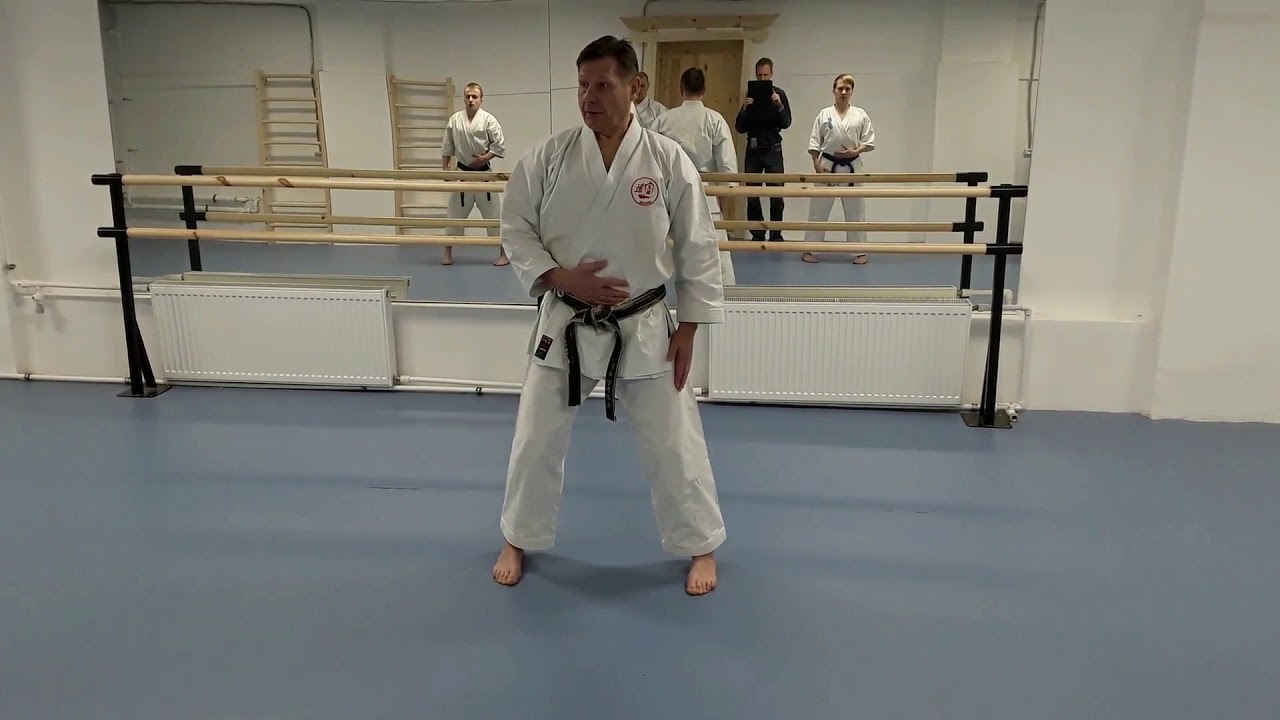 Хангетцу часть-2  karate/kata/xangetsu