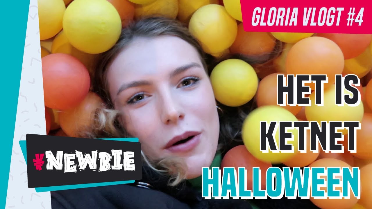 Het is Ketnet Halloween @ Plopsaland | #NEWBIE Gloria Vlogt #4