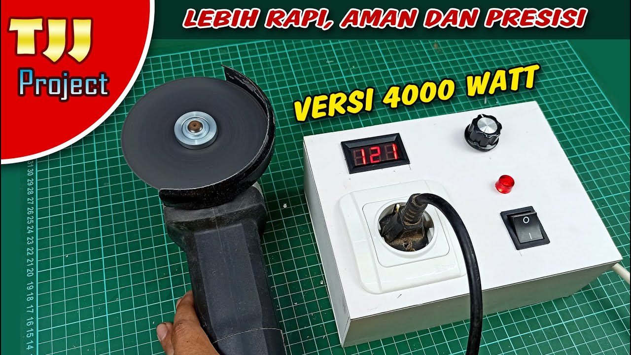 Cara merakit sendiri DIMMER 4000W, rapi, aman dan presisi