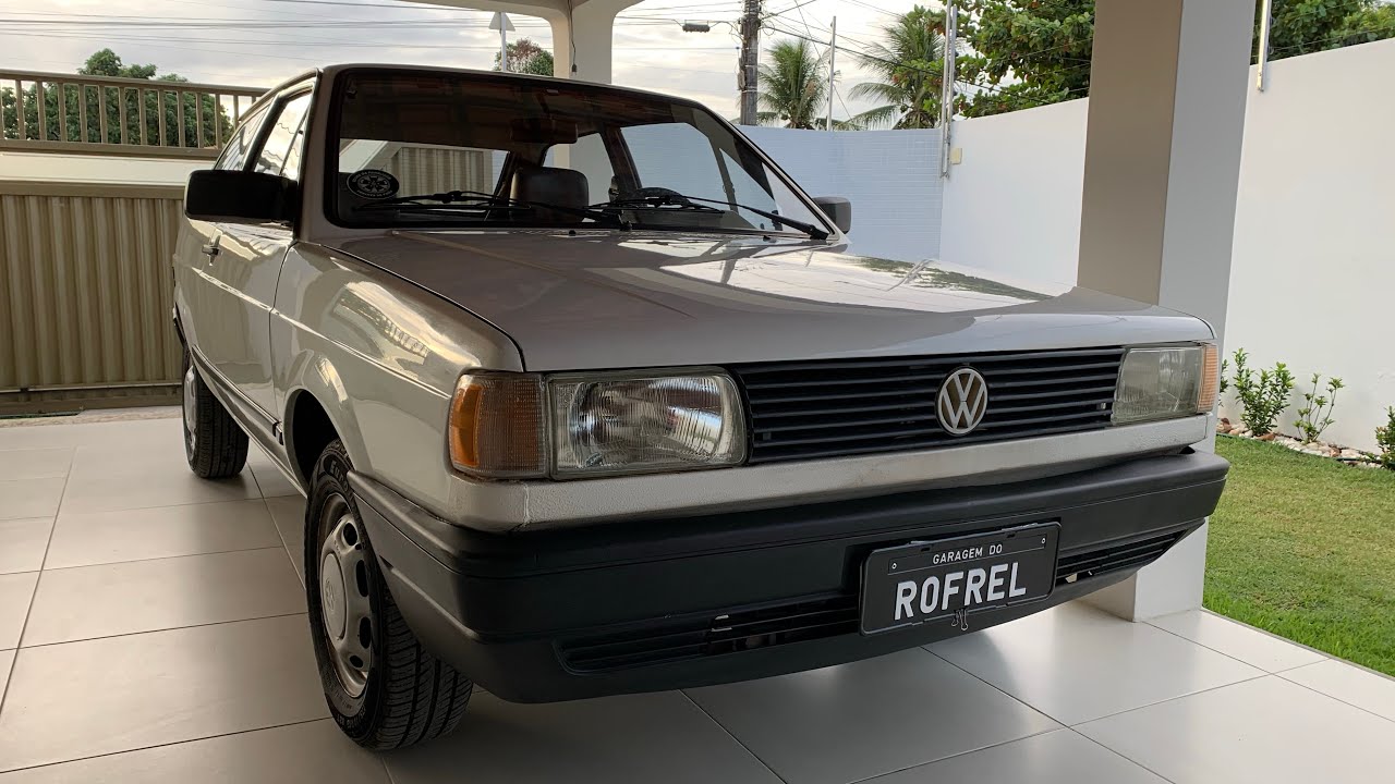 Gol CL 1.6 1991 Gasolina: Surpreso demais! Fã do quadrado!
