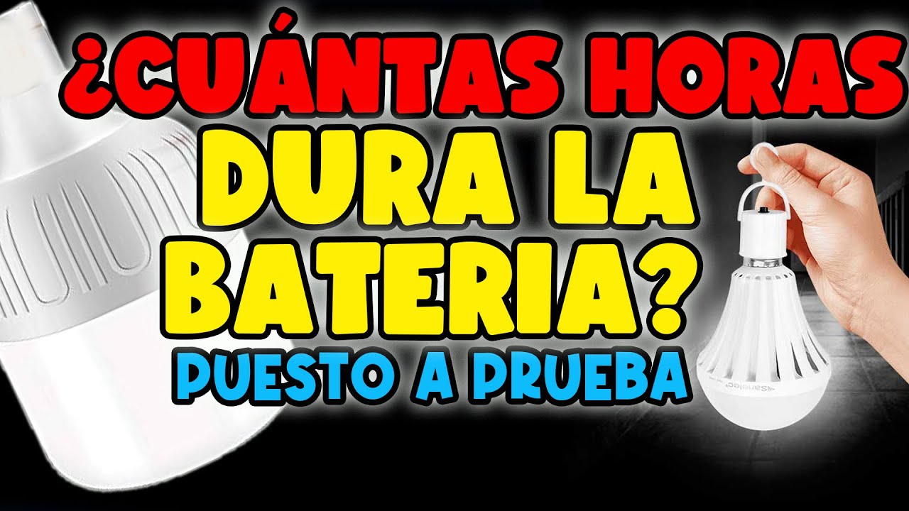 Focos recargables