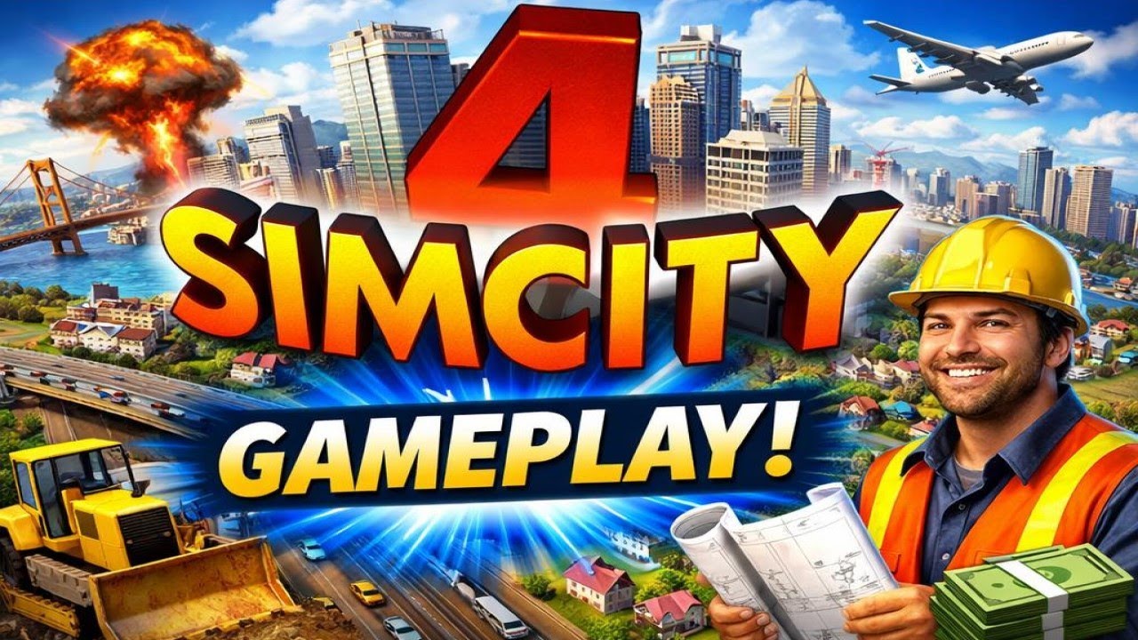 Sim City 4 Gameplay to Help Relax and Fall Asleep #1 (No Commentary)