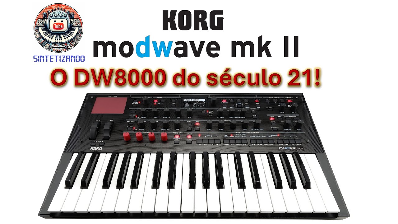 Korg Modwave mk2 - O DW8000 do século 21!