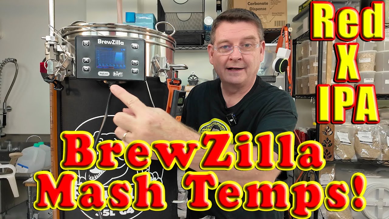 Red X IPA - My First Brew On The BrewZilla Gen 4.1 - All Grain Brewing System