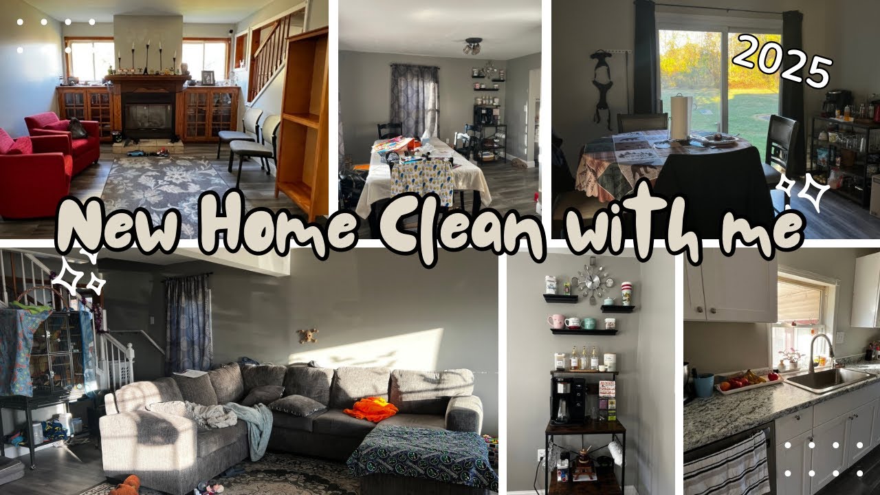 NEW HOUSE CLEAN WITH ME /// 2025