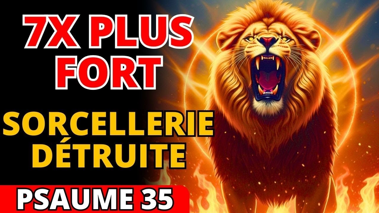 ⚔️ Psaume 35 Répété Sept Fois : DÉTRUISEZ les Autels de Sorcellerie et Gagnez en 24 Heures