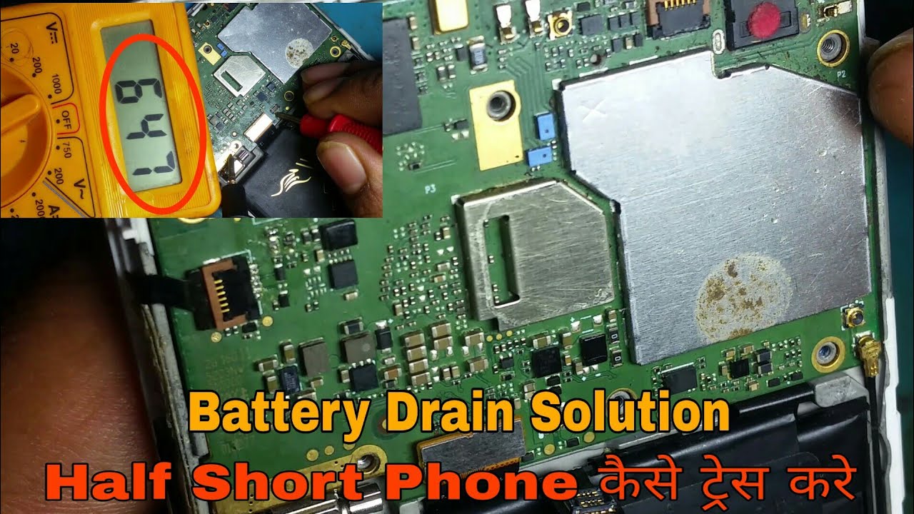 Redmi Phone Half Short Solution | Battery Drain Half Short Repair