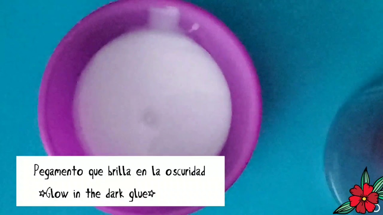 Como hacer SLIME que brilla en la oscuridad| How to make glow in the dark slime|
