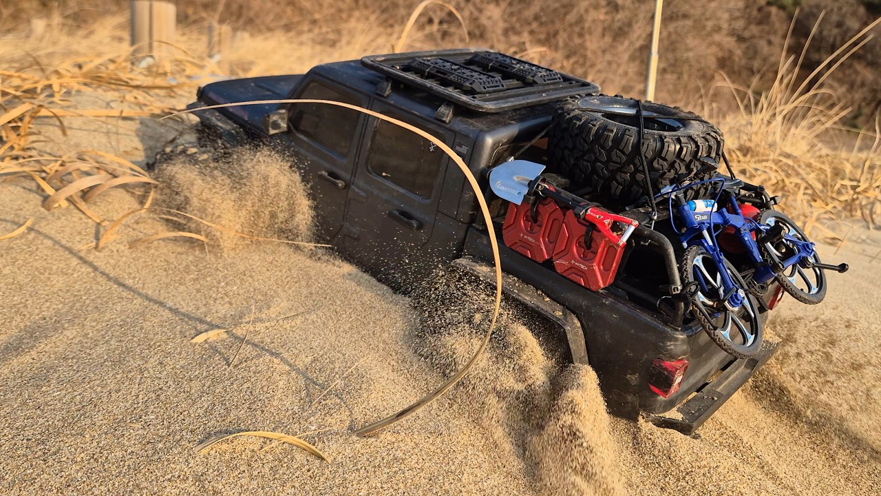 Радиоуправляемый джип Axial SCX10 III PORTAL JEEP GLADIATOR RC Adventures