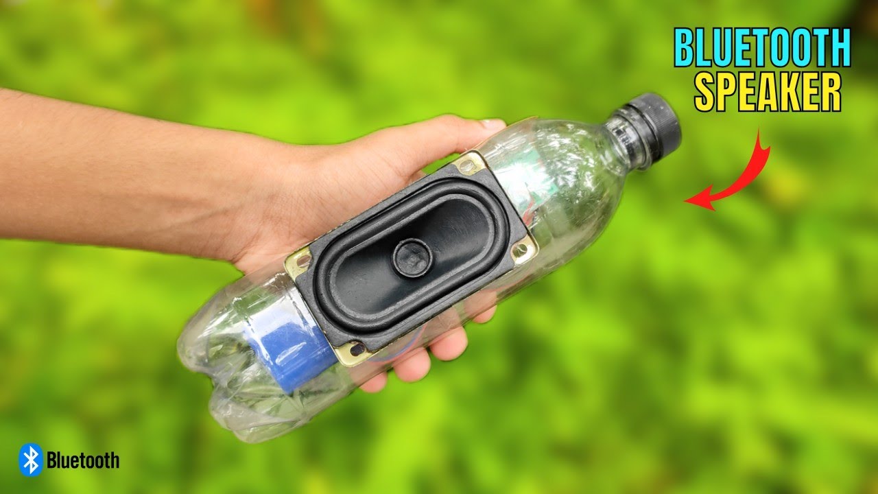 How to make Bluetooth Speaker at Home | Recycle Plastic Bottle into Amazing Bluetooth Speaker