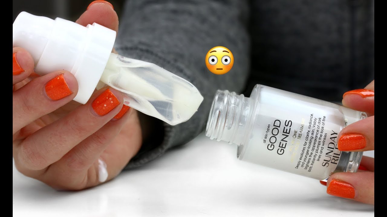 What's up with the Sunday Riley Good Genes packaging? | THE MAKEUP BREAKUP
