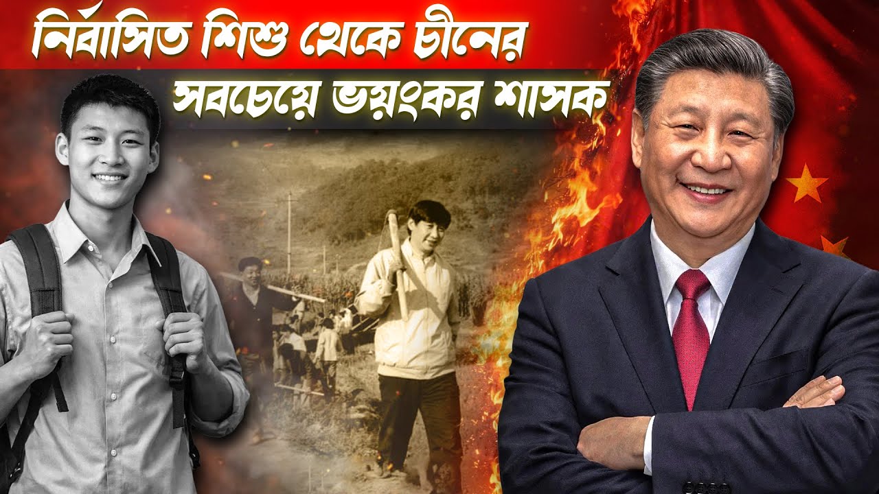 Xi Jinping | নির্বাসিত কিশোর থেকে চীনের সর্বশক্তিমান শাসক | চীনের সম্রাট